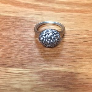 Beautiful Pandora size 5.5 ring S925 with cubic zirconias in excellent condition